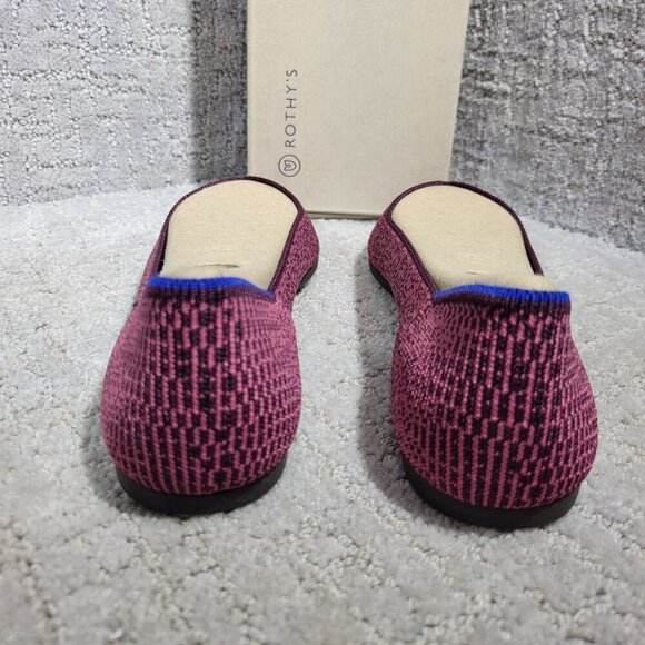 Rothys The Point Women's Size 9 US Fig Phyton Pointed Toe Slip on Flats Shoes - Picture 4 of 14